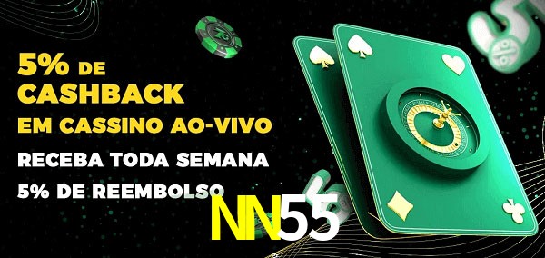 Promoções do cassino ao Vivo NN55